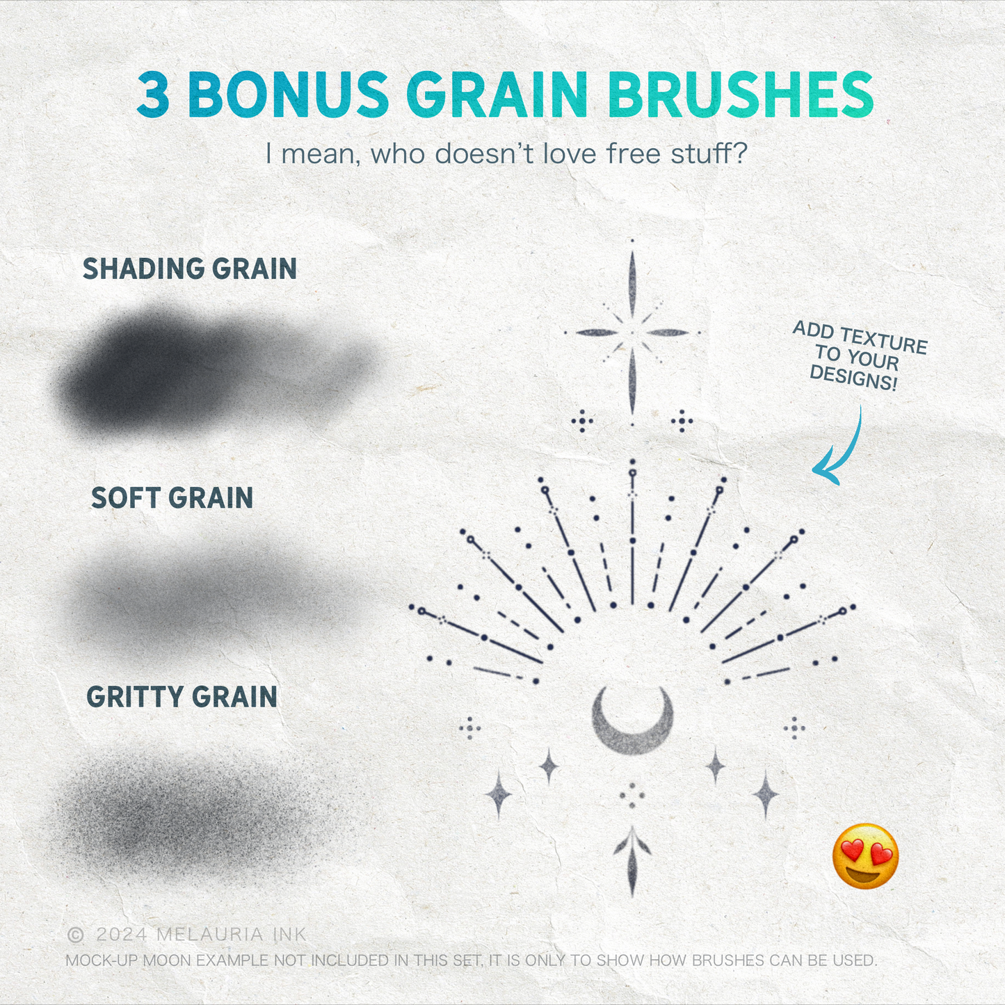 125 Sparkle & Star Stamps – Procreate Brush Set